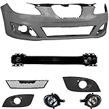 Stoßstangenträger vorne Set Stoßstange vorne +Träger+Zubehör+Nebel für Seat Leon 1P Bj09-12