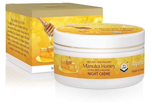 Tupu Noa, crema nocturna de seda alpino ultra reposición 3.53oz