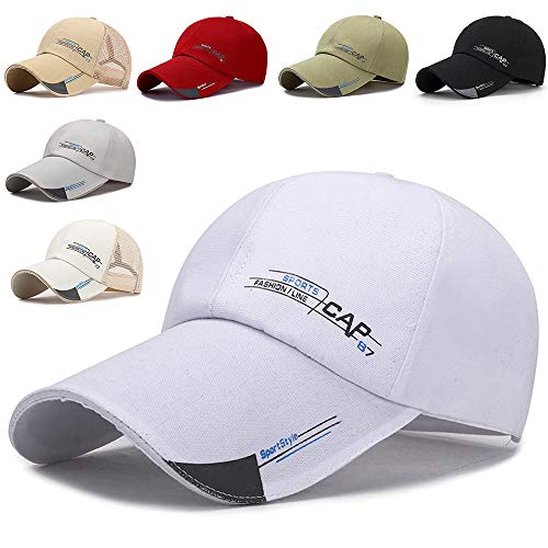 Chapéu de sol para atividades ao ar livre MEISI, boné de beisebol unissex, boné de beisebol clássico