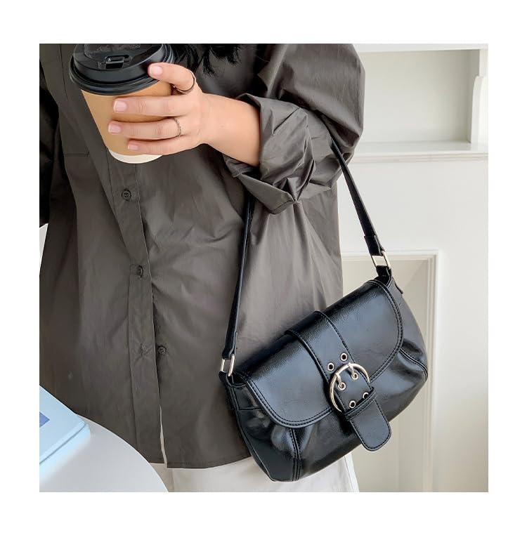 Shoulder Bag for Women Classic Handbag Trendy Purse PU Leather Bag for Work Shopping Travel3