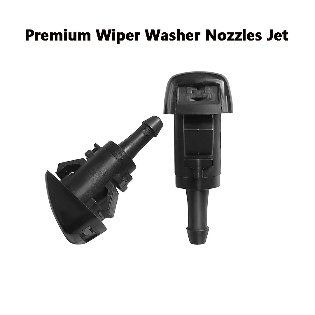 2x Windshield Washer Nozzle Sprayer Jets Set For 2008-2016 Jeep Patriot 2.0 2.4L 2x Windshield Washer Nozzle Sprayer Jets Set For 2008-2016 Jeep Patriot 2.0 2.4L