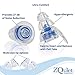 ZQuiet Noise Reduction High-Fidelity Ear Plugs - Hearing Protection for Noise Sensitivity Conditions (Premium Gift Box and Travel Storage Case), Two Sizes Included