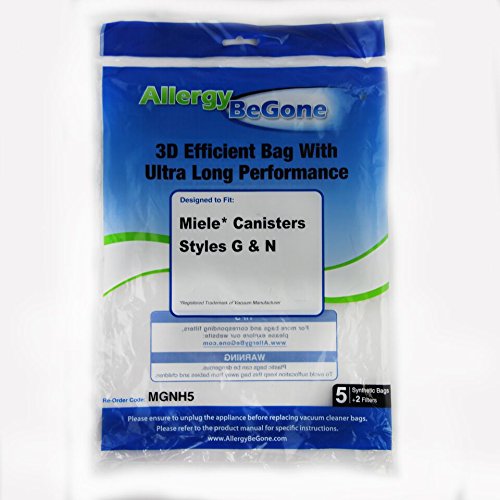 Allergy Be Gone Miele GN Compatible Long Performance...