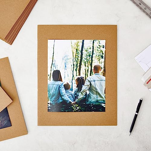Image of Juvale Corrugated Cardboard Sheets - 11 x 14 in, Brown, 50 Pack - Packing Cardboard Sheets & Backing for Packaging & Art Projects