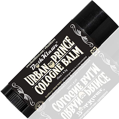 Urban Prince Travel Solid Cologne Balm – Refreshing Modern Urban Gentlemans Manly Scent Alcohol Free Travel Size Pocket Cologne Stick Best Fragrance Gift for Men