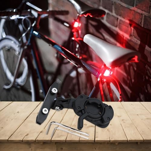 Soporte de sillín anticaídas para luz trasera de aluminio Garmin Varia 6