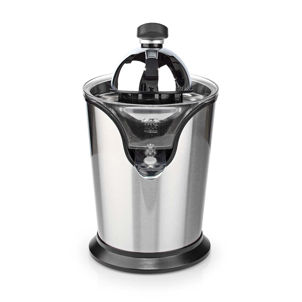 Nedis Presse-agrumes - 100 W - Aluminium/Noir
