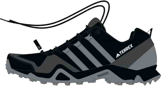 Amazon.com | Adidas Women's Adidas AX2S Hiking, Black/Grey/Carbon