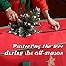BlessedSeason Christmas Tree Storage Bag, Stores Up to 7.5ft Xmas Holiday Tree - With Wrap-around Carry Handle, Using 600D Oxford Cloth - Extra Large Storage Container for Trees and Decorations