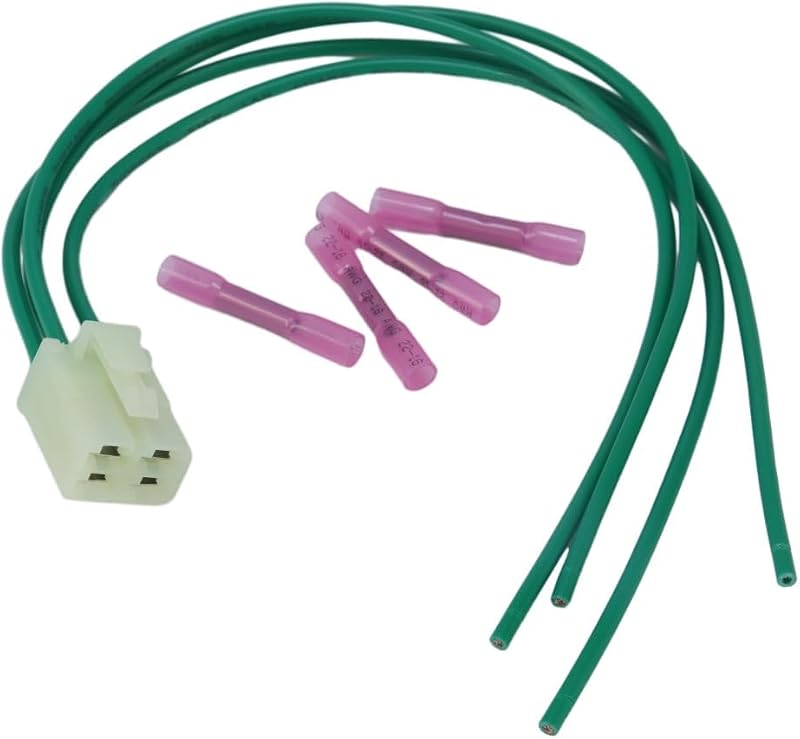 Conector Pigtail do Resistor do Motor do Ventilador AITKEN KWH001 4 Pinos – 1 unidade