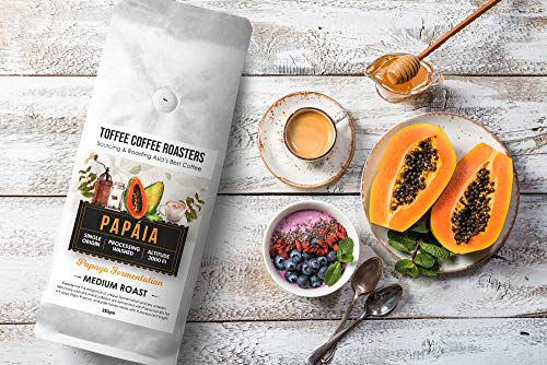 Image of Toffee Coffee Roasters Fermented Medium Roasted Coffee Sampler Pack Combo - Pack of 3x60gm (Tangerine, Papaia, Annanas) - Moka Pot