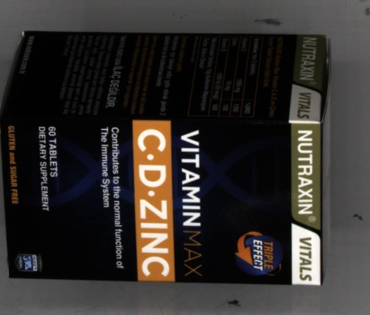 Nutraxin Vitamin Max C-D-Zinc 60 Tablet