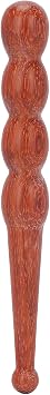 Wooden Foot Hand Massage Stick - Pain Relief and Reflexology Massager for Neck, Back, and Legs - Ergonomic, Portable, Durable Red Wood Design
