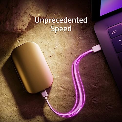 SK Hynix Beetle X31 1TB SSD Esterno con DRAM, fino a 1050MB/s, USB 3.2 Gen2, Hard Disk SSD Esterno Portatile compatibile con PC Windows, Mac, Android, Console di gioco (Champagne Gold) - Immagine 4