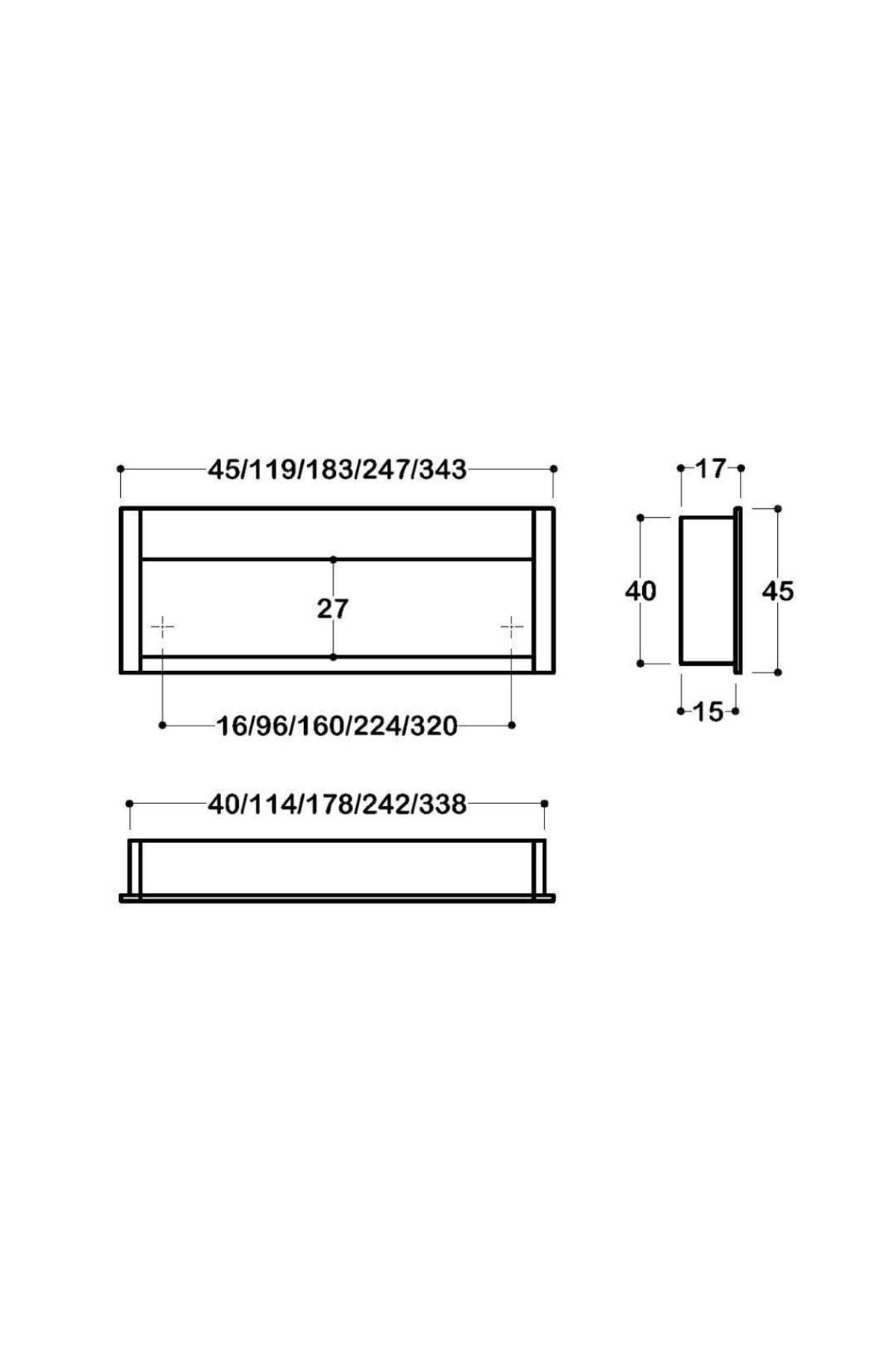 System 2163 Rose Renk Gömme Kulp 160 Mm Renksiz Tek Ebat Ssy2163 0160 Rs-Rs
