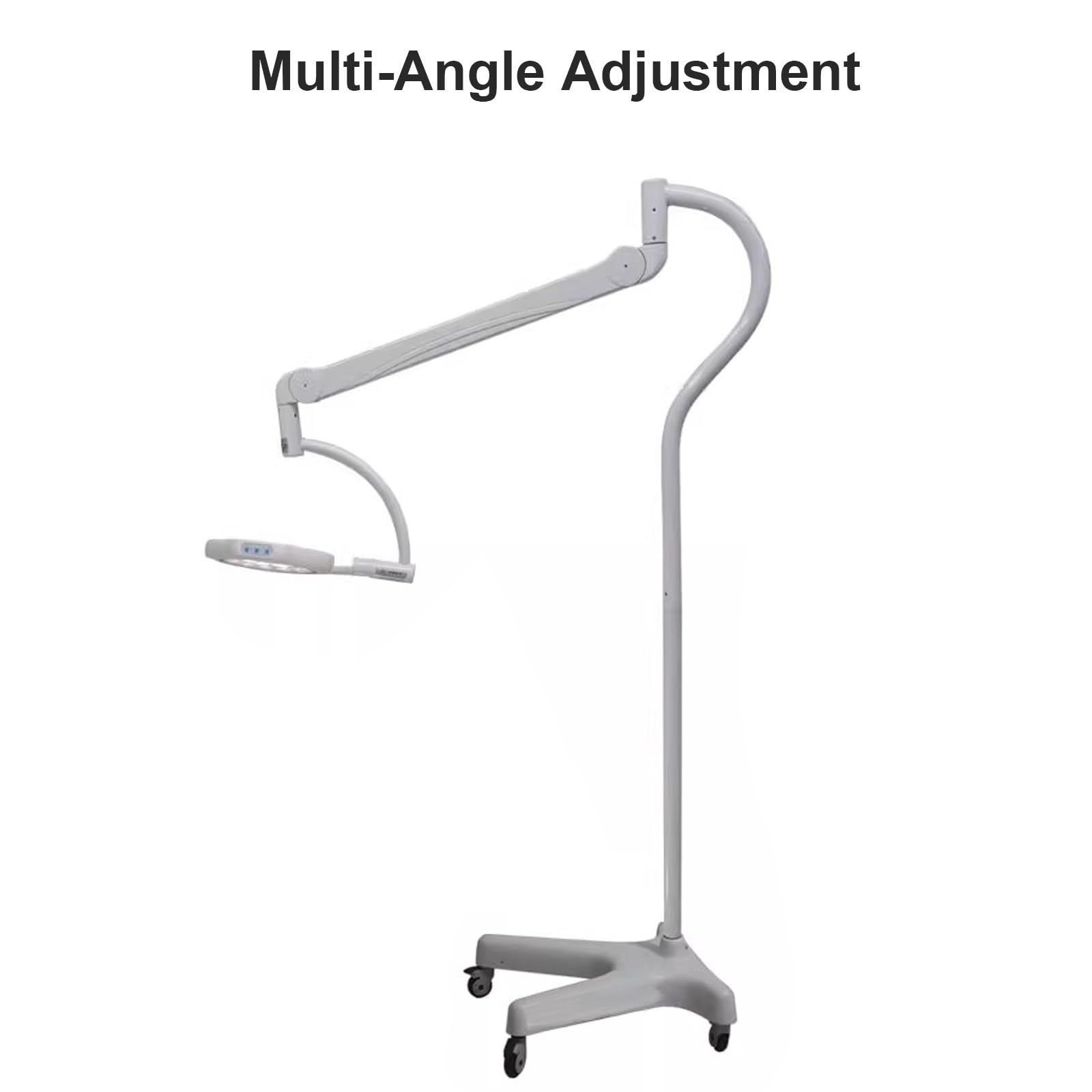 WXXZCE Lámpara de Examen Médico LED, Lámpara Sin Sombra de la Luz Dental Médica, Lámpara de Exploración Quirúrgica, Brillo Ajustable 70000 Lux, Fuente de Luz Fría Pura 4000-6000k