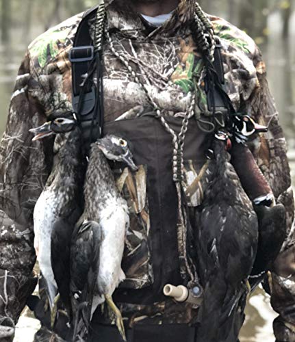 Dynogoods Game Carrier, Duck Carrier, 12 Drops, Slip Ring - Bird Tote, Waterfowl Game Carrier, Goose Hanger, Game Tote, Paracord #TOP6