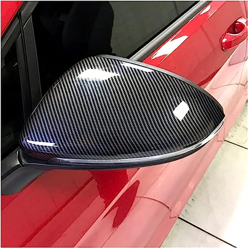 Coque de rétroviseur aspect carbone de qualité premium pour Golf 7 - 4