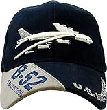 US Air Force 'B-52 Stratofortress' Embroidered Ball Cap Blue, Adjustable