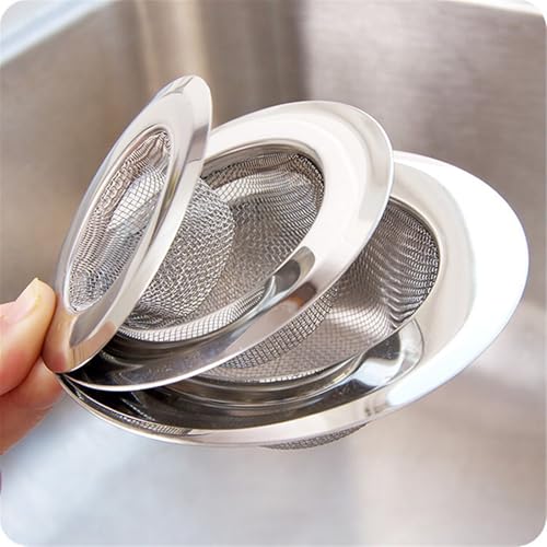 Colador para desagüe de cocina de acero inoxidable miniatura 5