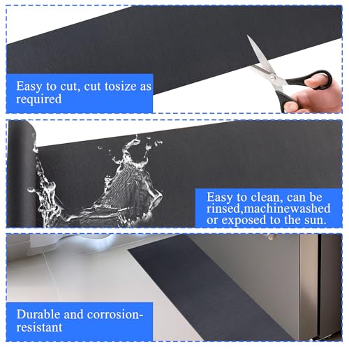 image for GRETJOB Spill Mat for Refrigerator, Anti-Slip Under Refrigerator Floor