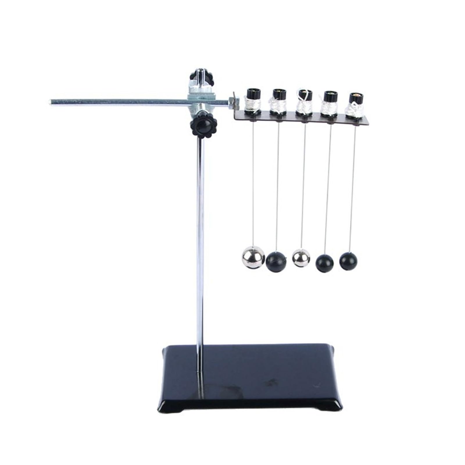 Ljmyy Single Swing Ball Set With Metal Holder Stand Physics Mechanics Experiment For Classroom Teaching Demonstration