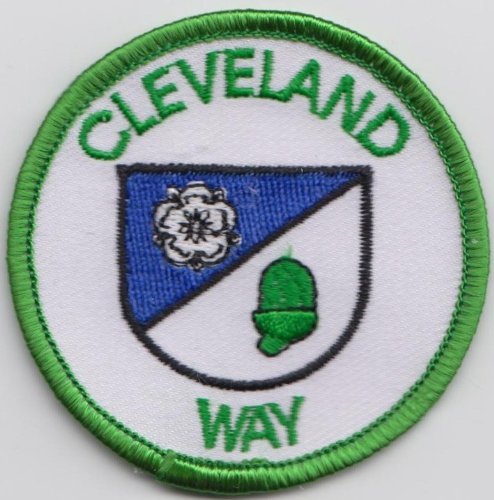 The Cleveland Way North York Moors Embroidered Patch Badge