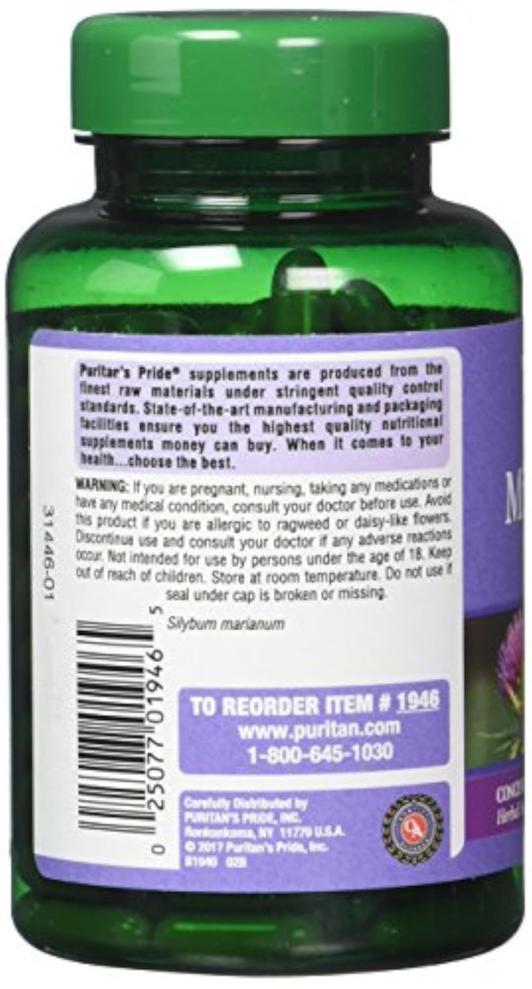 Milk Thistle 4:1 Extract Softgels, 1000 Mg, 2-Pack