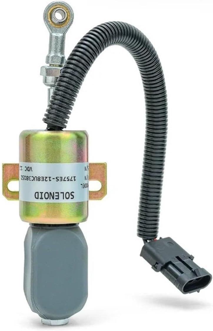 12V 24V Diesel Engine Stop Solenoid Valve Fuel Shut Off Solenoid 1757ES-12E8UC3B1S2 1757ES-24E8UC3B1S2 For Generator Patts(12V)