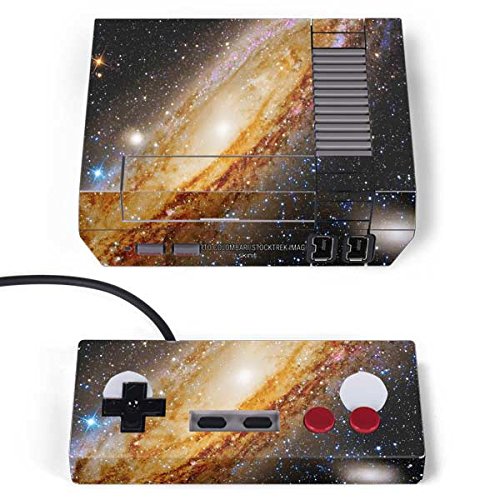 Skinit Space NES Classic Edition Skin - Messier 31 the Andromeda Galaxy Design - Ultra Thin, Lightweight Vinyl Decal Protection