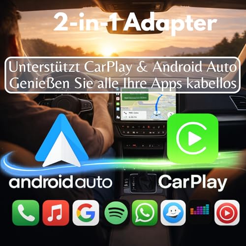 VeoPulse C-Pro USB-C Kabelloser CarPlay & Android Auto Adapter – Dual-Speicher (Ideal für Paare) – Zink-Gehäuse gegen Überhitzung – Direkte Verbindung ohne Wackelkontakt