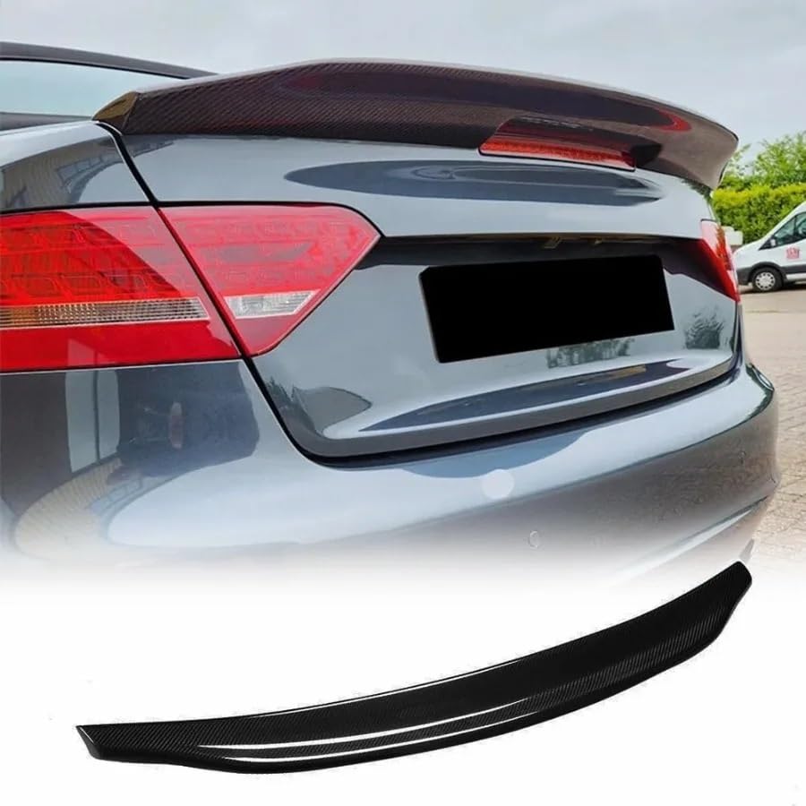 Rear Trunk Spoiler Compatible for Audi A5 S5 RS5 Convertible 2Door 2008-2016 Lip HighKick Wing Body Kits Factory