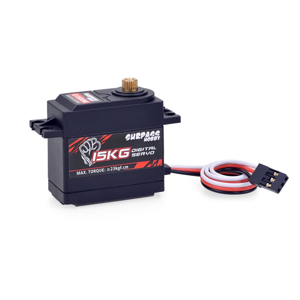 DollaTek 15KG metal digital gear Servo with Metal Gearbox used for 1:8 1:10 high speed Cars - Image 4