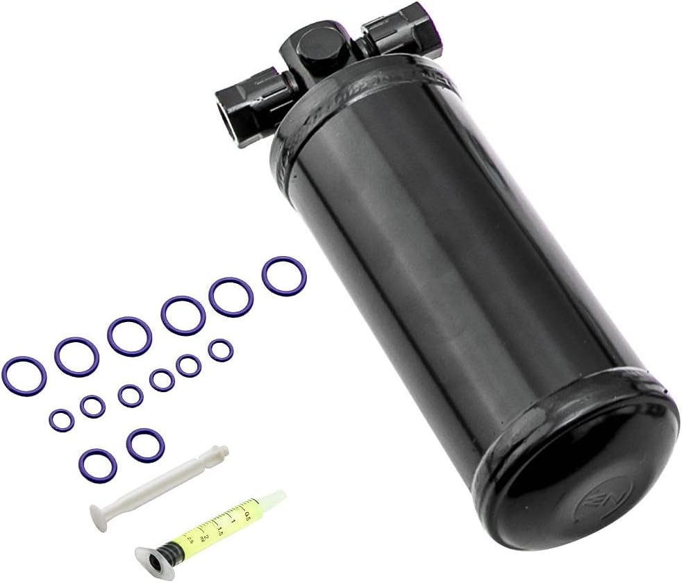 maXpeedingrods Universal 134a AC Air Conditioning Extended Length Hose R-Ring Fitting Drier Kit