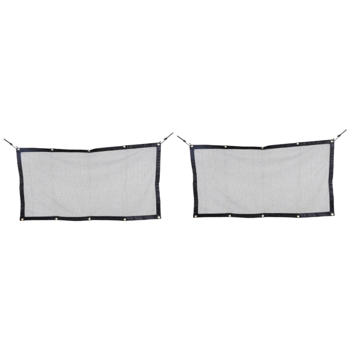 HOLIDYOYO 2pcs Dog Barrier for Pet Fence Net Car Dog Mesh Safe Mesh Gate Comfortable for Your Pet