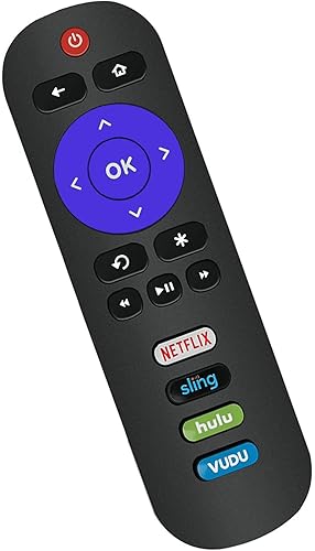 Miniatura 3 de Reemplazo universal para control remoto JVC Roku TV, compatible con todos los televisores inteligentes JVC Roku