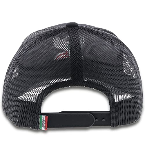 HOOEY Youth Boquillas 6 Panel Adjustable Snapback Trucker Mesh Back Hat3