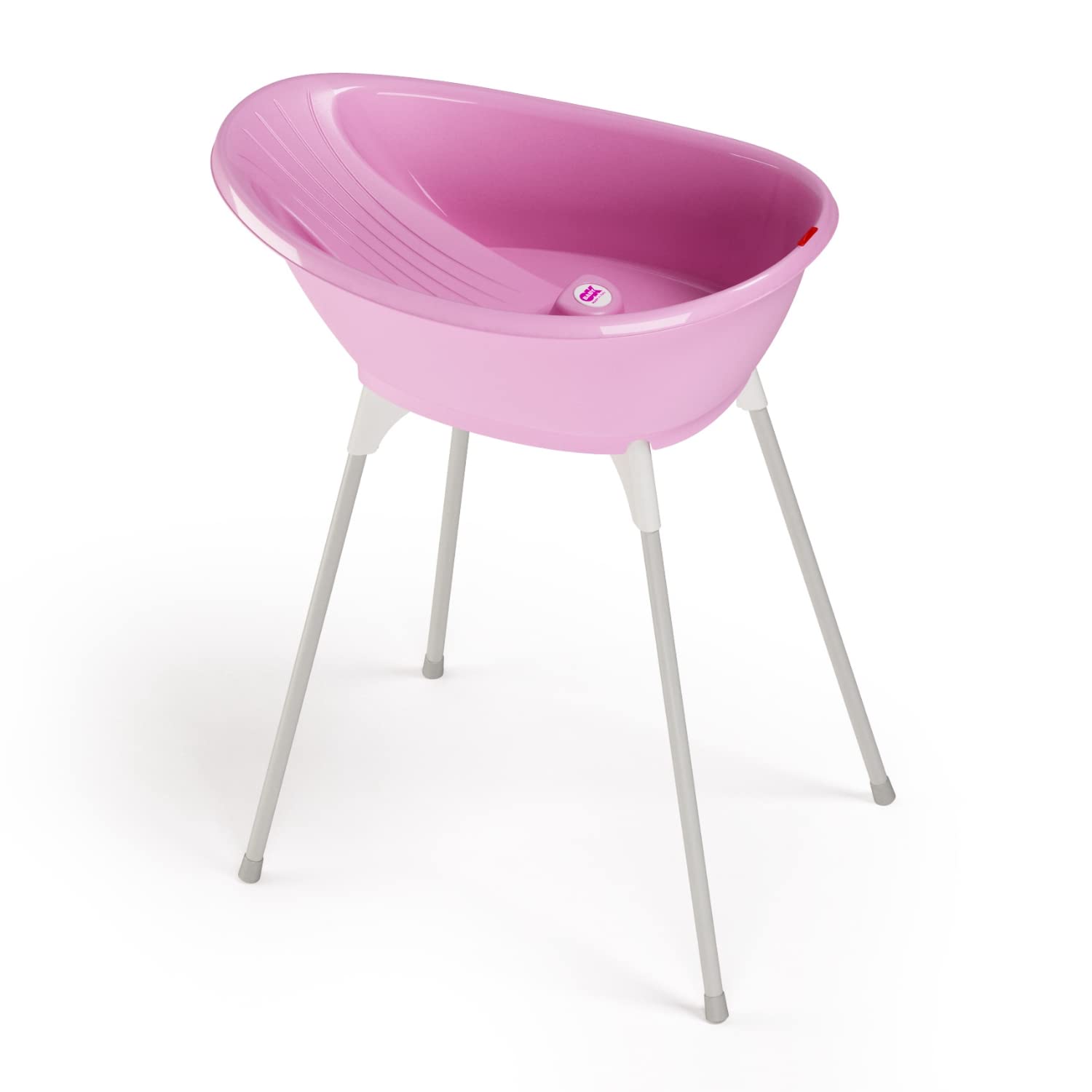 OKBABY Kit Bella bañera más soporte - Perfecto para la hora del baño desde 0-12 meses - Rosa