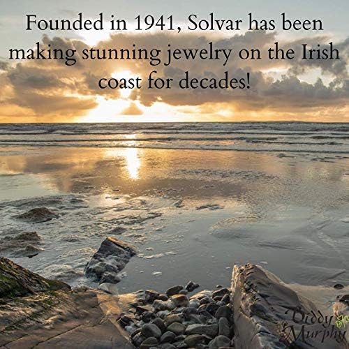 Biddy Murphy, Irish Trinity Knot Earrings for Women, Silver Rhodium Plated, Simple Elegant Celtic Dangle Jewelry from Ireland - Image 9