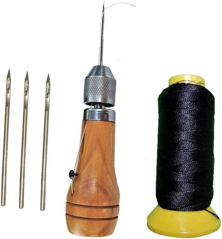 Amazon.com: Swift Stitch Hand Sewing Awl Kit Leather Canvas Repair ...