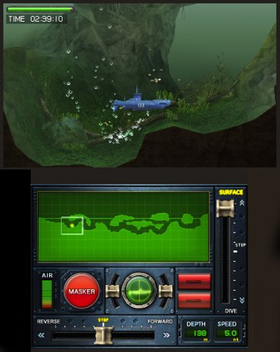 Steel Diver jeu de simulation navale tactique cartouche Nintendo 3DS