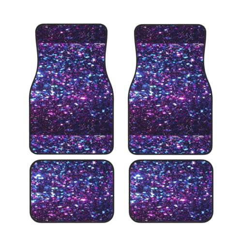 Alfombrillas antideslizantes para coche juego de 4 piezas Resplandecer