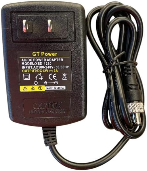 GT POWER AC Adapter plugged into an outlet