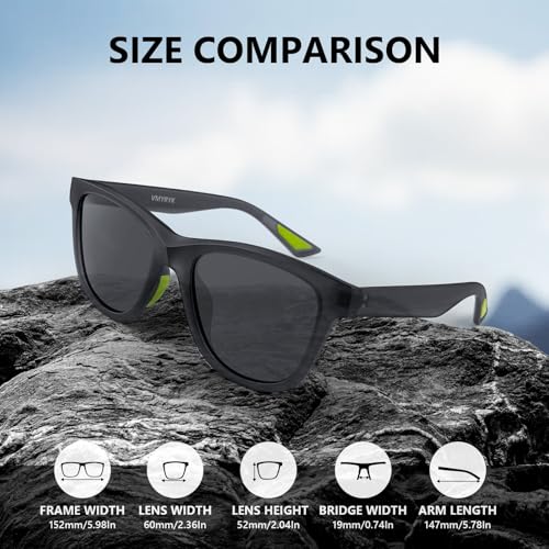 Image of Oversized Sunglasses Mens Trendy Polarized Large Driving Sunglasses For Men and Women UV Protective Big Sunnies Shades