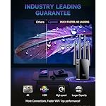 2025 Newest WiFi Extender Internet Booster, 10000 Sq.ft Long Range Repeater Wireless Routers Amplifier, Mesh Wi-Fi 80% Faster | Broader Than Ever, Support More Network Devices at Home, 1-Tap Setup - Image 5