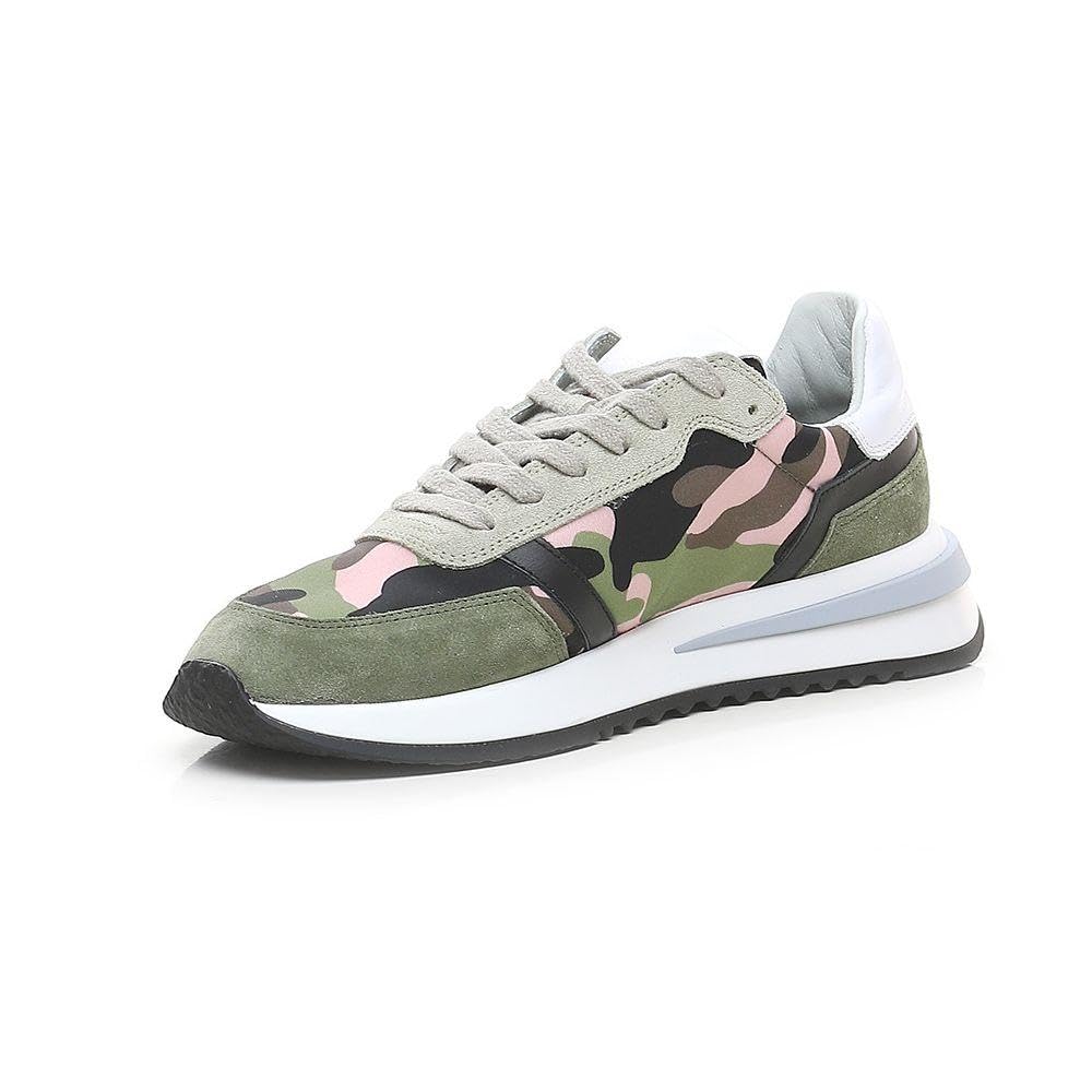 Philippe Model Tropez 2.1 TYLD CP05 Sneakers Donna Sistema Ultrasoft Otholite Militare Camouflage