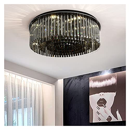 Plafonnier LED cristal pour remplacer un éclairage terne par un lustre moderne