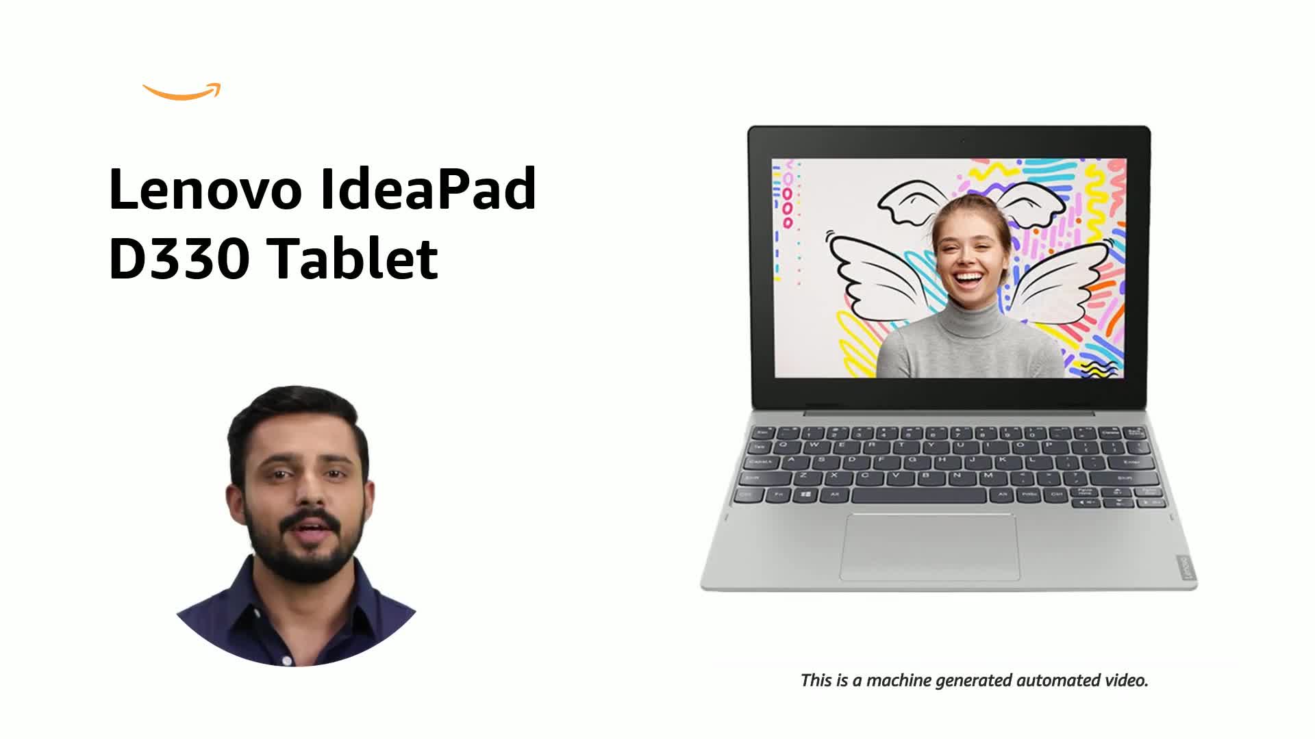 Lenovo Ideapad D330-10IGM with Keyboard 4 GB RAM 64 GB ROM 10.1