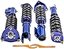 maXpeedingrods Coilovers Adjustable Height for Mitsubishi Lancer Evolution 2001-2007 VII EVO 7 VIII EVO 8 IX EVO 9 IX WAGON, Spring Shock Absorber Suspension Coil Struts, Amortiguador Lowering Kit