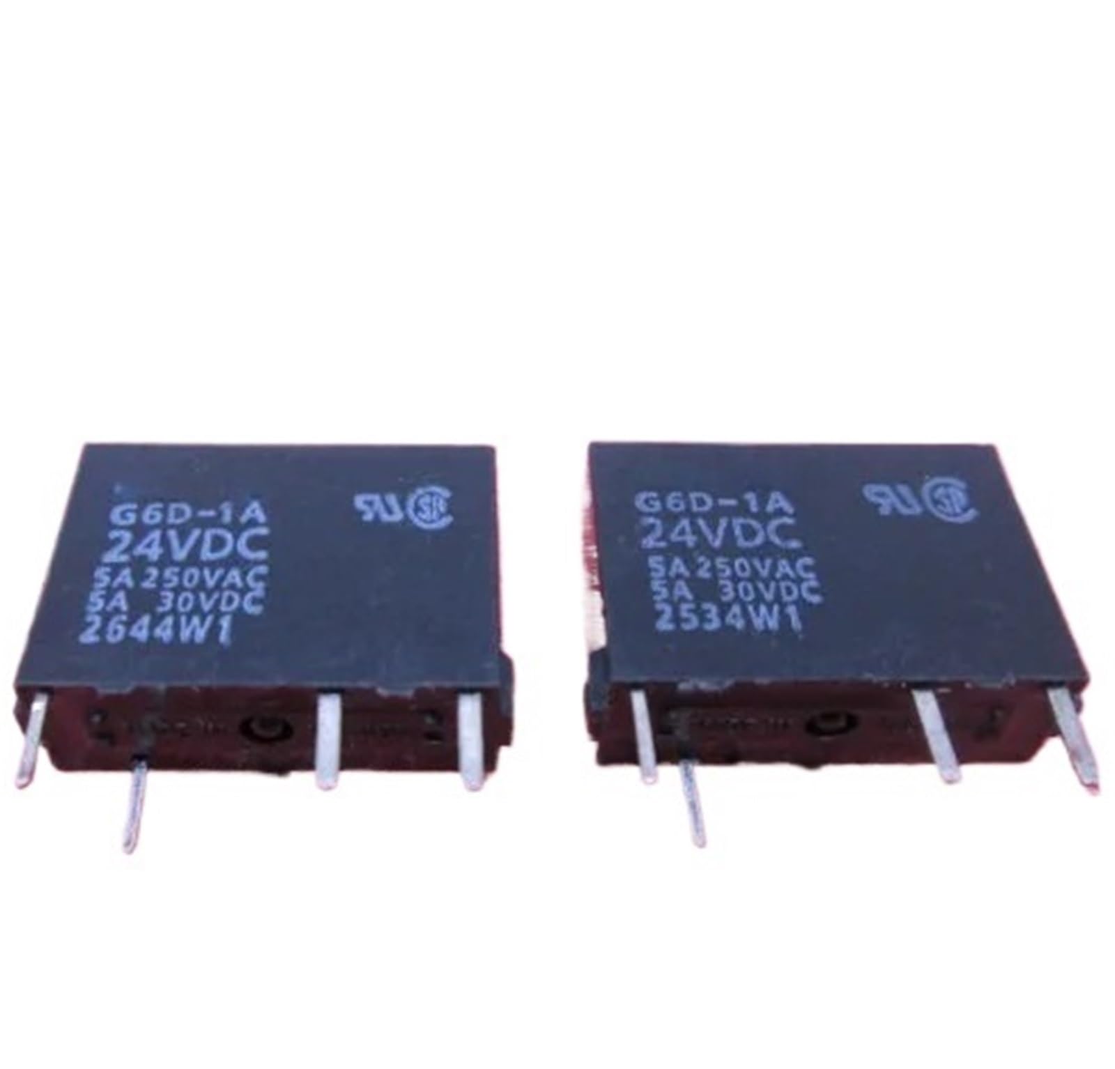 Relais G6D-1A 24VDC 5A 250VAC pour circuit imprimé 4 broches